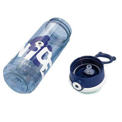 Straw Type Water Flowing Method Customised Water Bottle with 480ml and 620ml Capacity