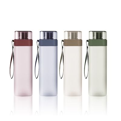 Direct Drinking Square Shaped Water Bottle with Custom Logo and Multiple Color Choices