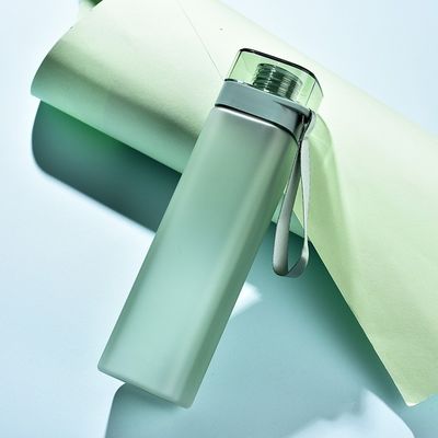 Direct Drinking Square Shaped Water Bottle with Custom Logo and Multiple Color Choices