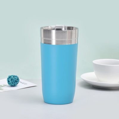 16 oz Stainless Steel Coffee Cup with Lid Keep Your Coffee at the Perfect Temperature