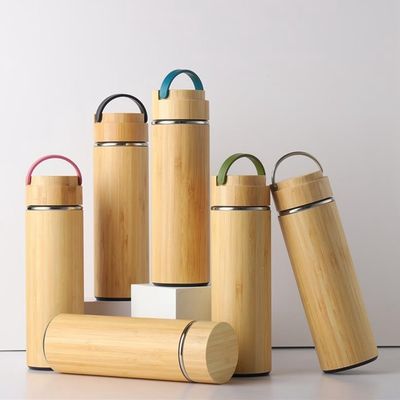 Vacuum Bottle Type 500ML Double Walled Coffee Tea Infuser Tumbler for Business Gifts