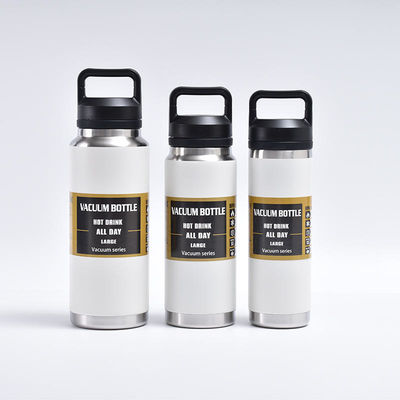 Outdoor Travel Customized Logo Insulated Vacuum Double Wall Stainless Steel Water Bottles