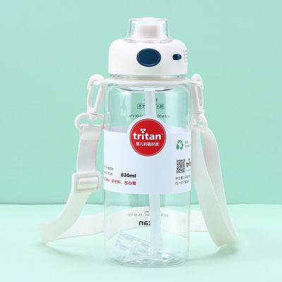 700ml and 830ml Gym Gallon Sport Water Bottle with Time Marker BPA Free Reusable Plastic Tritan