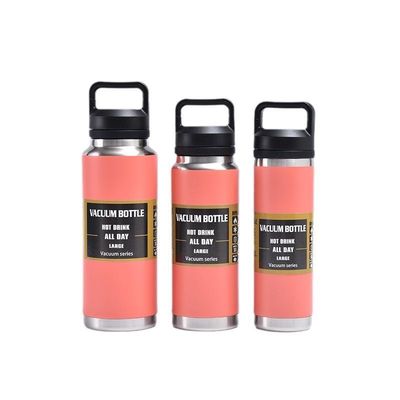 600ml 800ml 1.1L Stainless Steel Vacuum Flask Leak Proof Straw Insulated Water Bottle