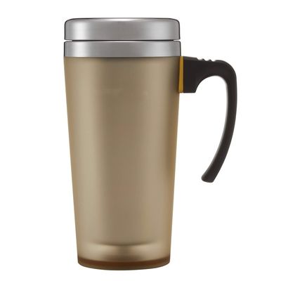 16oz Outdoor Sports Insulated Thermos with Portable Vacuum Cup and Stainless Steel Mug