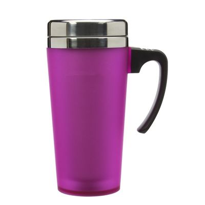 16oz Black Stainless Steel Flask Bottle Ideal in Need of a Durable and Stylish Thermos