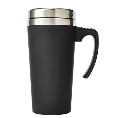 16oz Black Stainless Steel Flask Bottle Ideal in Need of a Durable and Stylish Thermos