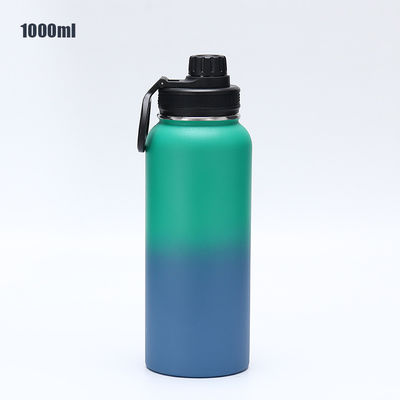 304 Stainless Steel Large Capacity Sports Flask Thermos Cup with Handle and Custom Logo