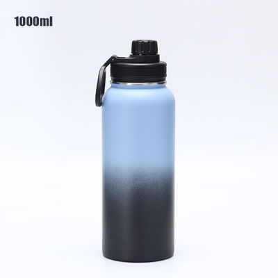 304 Stainless Steel Large Capacity Sports Flask Thermos Cup with Handle and Custom Logo