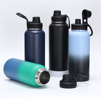 Straight Cup 32oz Stainless Steel Vacuum Insulated Bottle Double Wall with Customized Logo
