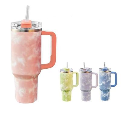 Portable 40oz Stainless Steel Travel Tumbler with Thermal Insulation Performance