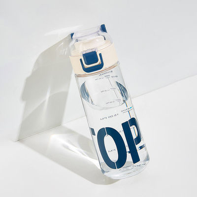 Fitness Enthusiasts Customised Plastic Water Bottle with 2 Lids and Cap