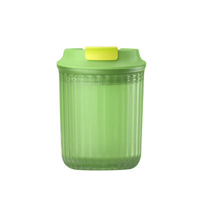 Reusable Plastic Coffee Cup with Lid Durable Tritan Double Wall Water Bottle