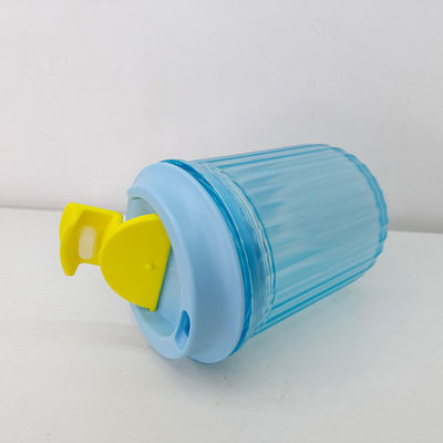 Reusable Plastic Coffee Cup with Lid Durable Tritan Double Wall Water Bottle