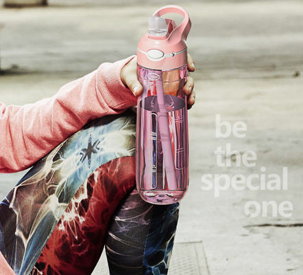 Stay Hydrated with this 1L BPA-Free Water Bottle Tritan Plastic and Straw Included