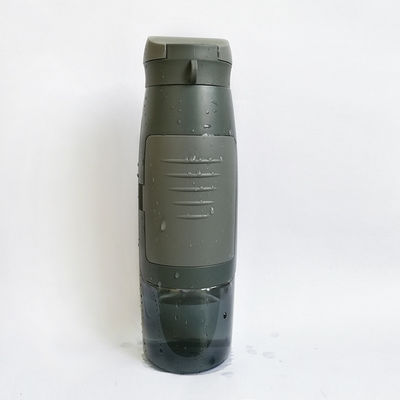 Stocked 750ml Capacity Portable Sport Plastic Drinking Water Bottle With Card Storage