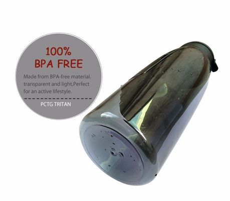 Minimalist Design Style 750ml Plastic Sports Water Bottle for On-the-Go Hydration