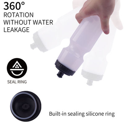 Unisex 550ml 750ml Reusable BPA Free Squeeze Water Bottle for Biking Hiking Cycling
