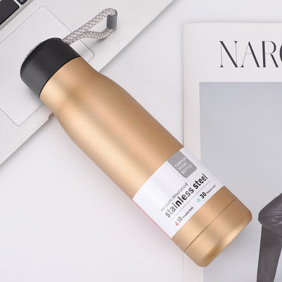 Custom Logo 400ml/500ml Stainless Steel Thermal Bottle Travel Mugs Double Wall Insulated