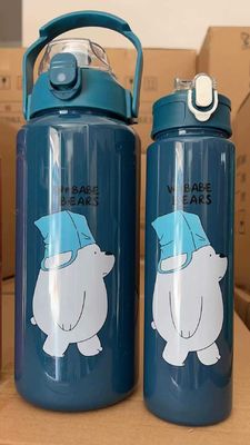 Stay Motivated and Hydrated with These Time Marker Motivational Plastic Water Bottles