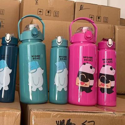 Customized Logo Acceptable Purple Water Bottle Set for Fitness Enthusiasts and Sports