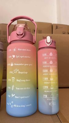 Customized Logo Acceptable Purple Water Bottle Set for Fitness Enthusiasts and Sports