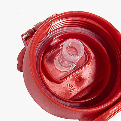 2023 Trending Plastic Water Bottle with Double Spout and Long Straw Unisex Stocked