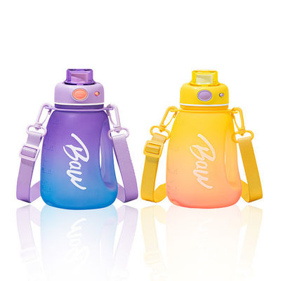 Sublimation Water Bottle for Hiking and Camping American Style Flip Top Included