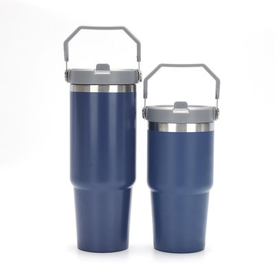 20oz 30oz Tumbler Vacuum Insulated Travel Thermos Flask With Lid And Handle MUGS