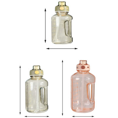 1.5L American Style Customized Plastic Water Bottle for Gym and Sport Car Filling