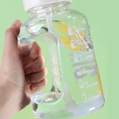 1.5L American Style Customized Plastic Water Bottle for Gym and Sport Car Filling