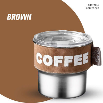 Color Custom 400ml 304 Stainless Steel Leakproof Portable Wide Mouth Mini Thermos Bottle