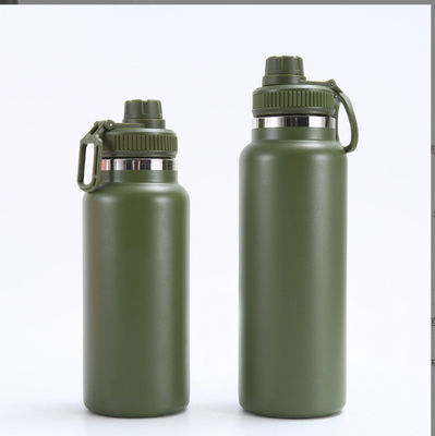 Custom Logo 32oz/1L Minimalist Design Style Stainless Steel Water Bottle for Portable