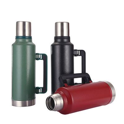 Custom Logo 1900ml Stainless Steel Kettle Ideal for Hiking Camping and Outdoor Fitness