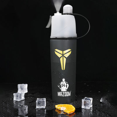 Unisex Outdoor Travel Cool Cycling Double Walled 600ml Plastic Cup Insulated Bottle