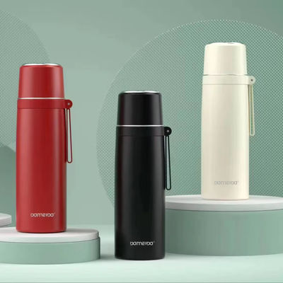 500ml Stainless Steel Water Bottle Portable Double-wall Insulated Water Cup for All
