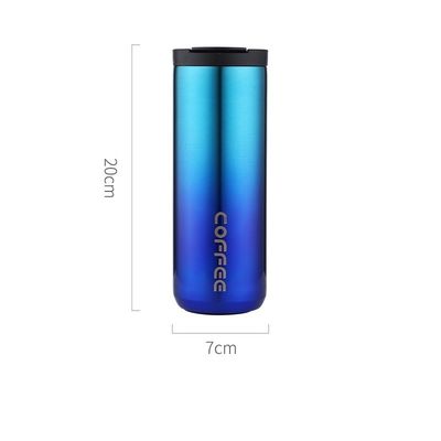 350/500ml 304 Stainless Steel Portable Vacuum Insulated Coffee Cup Travel Water Bottle