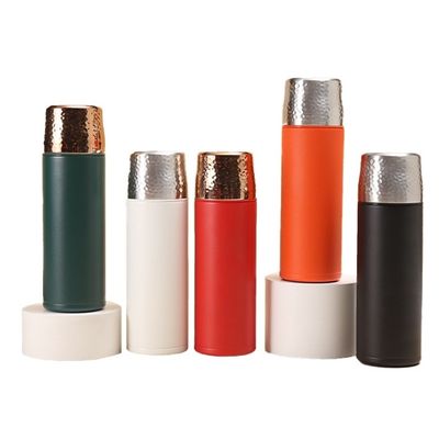 316 Stainless Steel Spring Cap Cup Leak-proof Portable Thermos For Outdoor Activities