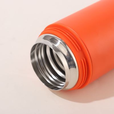 316 Stainless Steel Spring Cap Cup Leak-proof Portable Thermos For Outdoor Activities