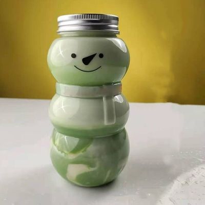 Party Occasion Christmas Tree Shaped Water Bottle 500ml 300ml for Milk Tea Coffee