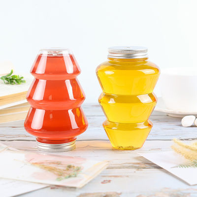 500ml Transparent Creative Cartoon Snowman Juice Bottle With Lid for Party Essentials