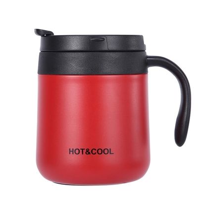 Exquisite Leak-proof Stainless Steel Office Insulated Coffee Mug Perfect for Camping