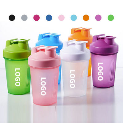 Popular Small 400 Ml Glitter Plastic Shaker Bottle for Bubble Tea and Outdoor Sports