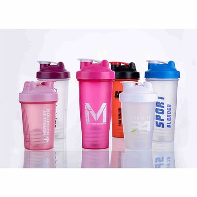 Popular Small 400 Ml Glitter Plastic Shaker Bottle for Bubble Tea and Outdoor Sports