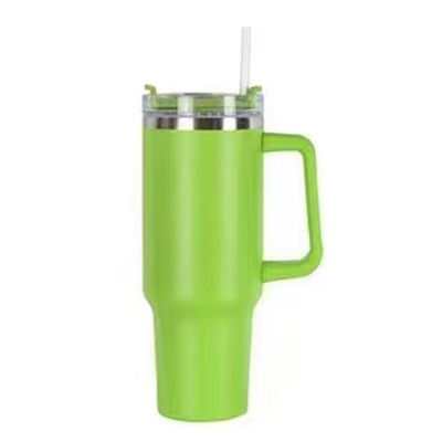 Enjoy Your Drinks Anywhere 40oz Stainless Steel Travel Cup with Double Wall Insulation