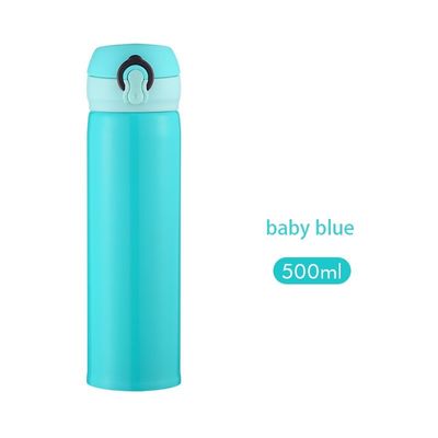 Portable Leakproof Thermos Water Bottle 400ml/500ml Capacity for Vacuum Flasks Thermoses
