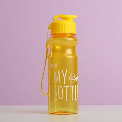 Direct Drinking 500ml Custom PE Bicycle Sport Water Bottle for Unisex Performance