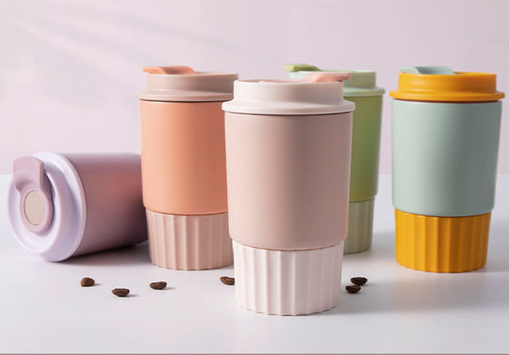 Insulated Reusable Coffee Cup with Sealed Lid 350 ml Portable Stainless Steel Mug