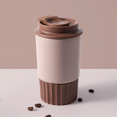 Insulated Reusable Coffee Cup with Sealed Lid 350 ml Portable Stainless Steel Mug