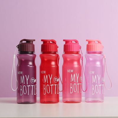 500ml Eco Friendly Clear Plastic Cup Colorful Drinking Cup with Anti-corrosion Coating